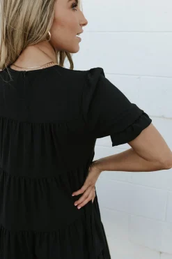 Dongguan Huoyoung Apparel Co Faith Dress- Black Discount