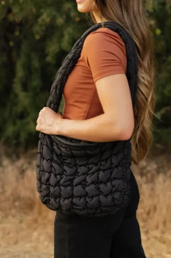 Ali Express Farris Quilted Shoulder Bag Cream/Black/Mint Discount