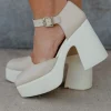 Free People Gwen Platform Mary Janes-Moonlight Best