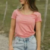 Dongguan Huoyoung Apparel Co Geena Top- Pink Outlet