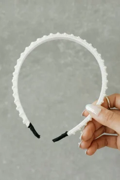 Ali Express Gemma Headband- Pearl Clearance