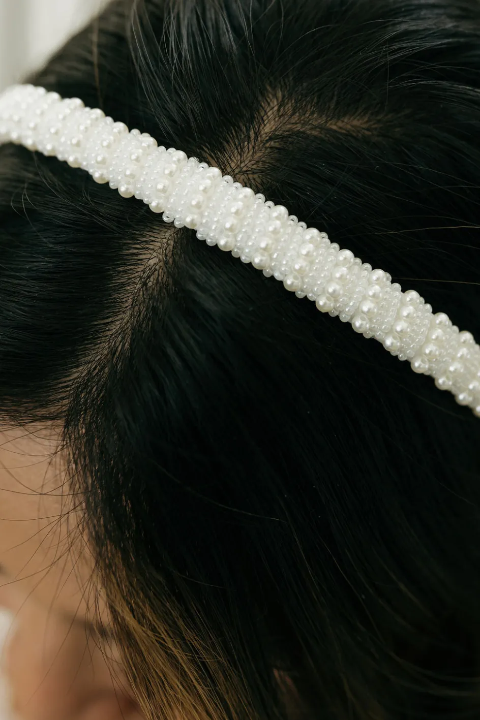 Ali Express Gemma Headband- Pearl Clearance