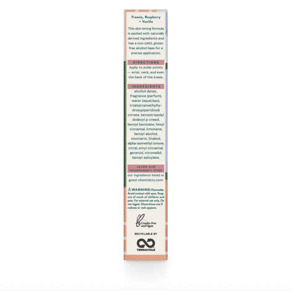 Good Chemistry Eau De Parfum Travel Spray CheerfulCharmer/CocoBlush/SugarBerry Hot