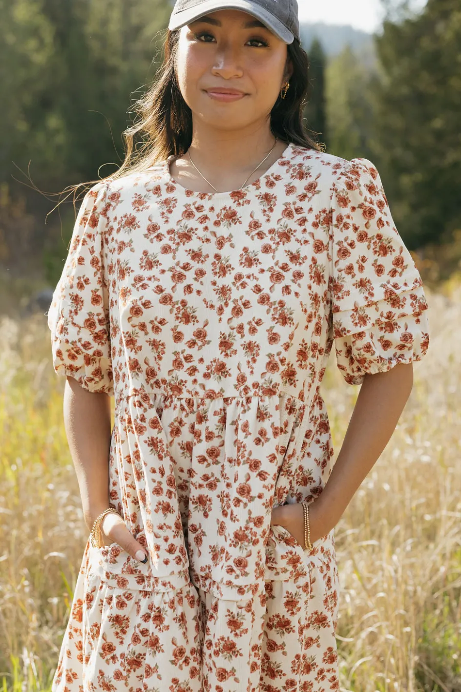 Dongguan Huoyoung Apparel Co Gracie Dress-Cream Floral White Online