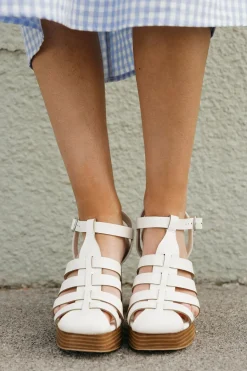Oasis Society Hailee Heels-White Outlet