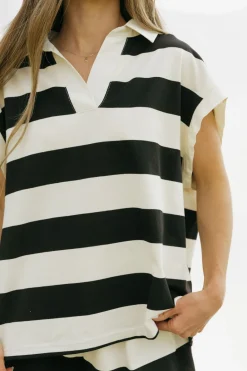 Polagram Halie Top-/Cream Black Sale