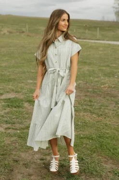 Polagram Harrison Dress-Beige/Black Neutral New