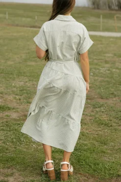 Polagram Harrison Dress-Beige/Black Neutral New