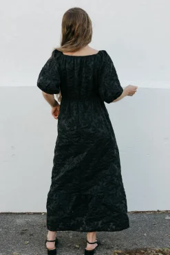 Polagram Hartley Dress- Black Hot