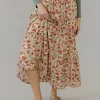 Polagram Haven Skirt-Ivory Multi Neutral Clearance