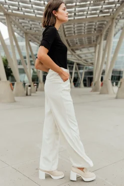 Aaron & Amber Helena Pants-Off White Best