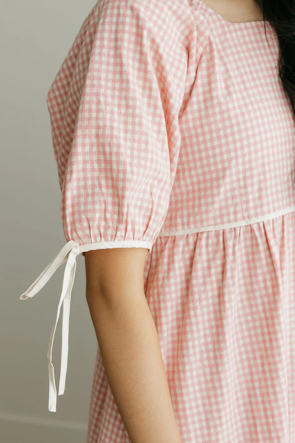 Dongguan Huoyoung Apparel Co Jensyn Dress- Gingham Pink Fashion