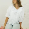 Rivir Jessalynn Top- White Discount