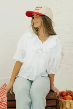 Rivir Jessalynn Top- White Discount