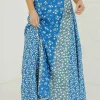 Aemi & Co. Jude Skirt-Cobalt Floral Fashion