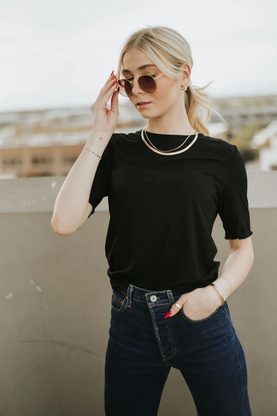 Dongguan Huoyoung Apparel Co Just For You Top-Black Sale