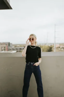 Dongguan Huoyoung Apparel Co Just For You Top-Black Sale