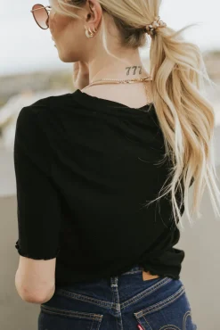 Dongguan Huoyoung Apparel Co Just For You Top-Black Sale