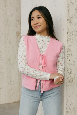 Anniewear Kacy Vest-Bubblegum Pink Clearance