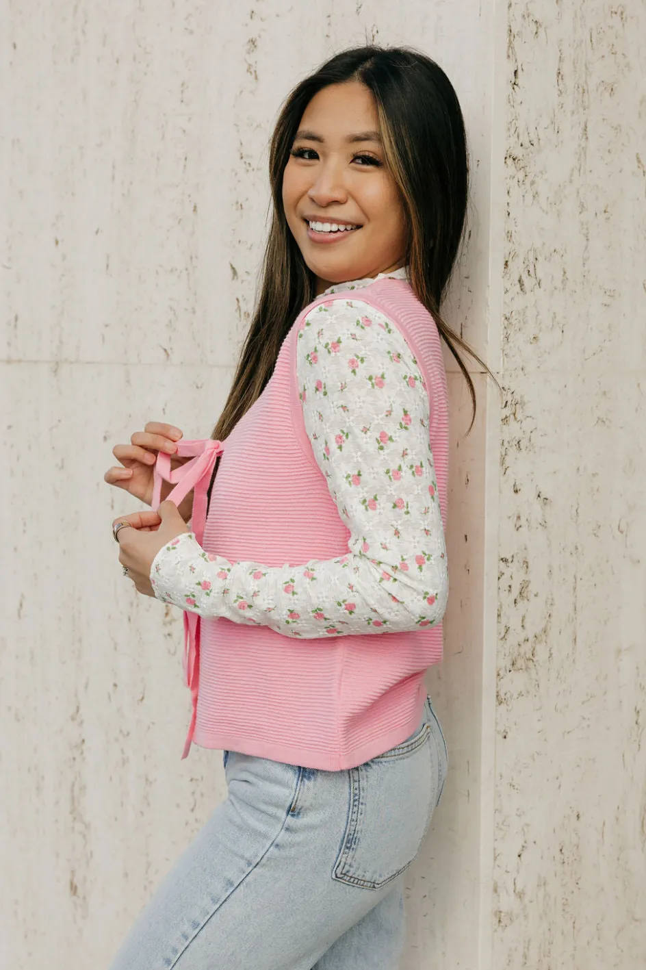 Anniewear Kacy Vest-Bubblegum Pink Clearance