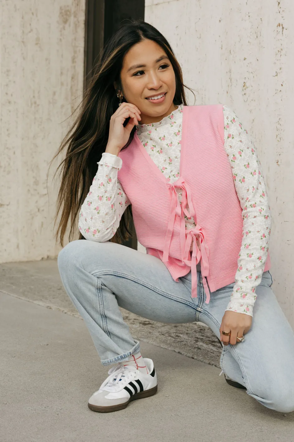 Anniewear Kacy Vest-Bubblegum Pink Clearance