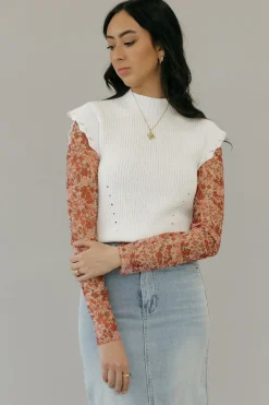 Dongguan Huoyoung Apparel Co Kaleb Sweater Vest-Ivory White Clearance