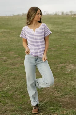 Dongguan Huoyoung Apparel Co Kaley Top-Lilac/ Purple Hot