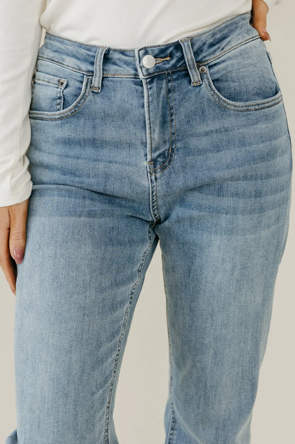 Mica Denim Kayden Denim-Medium Light Blue Discount