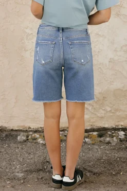 Vervet Kelbie Shorts-Medium Blue New