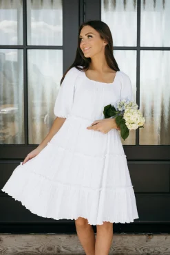 Dongguan Huoyoung Apparel Co Kenley Dress- White New
