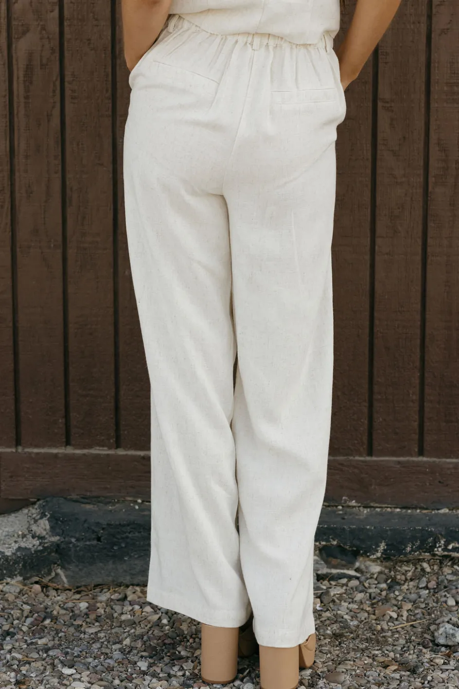 Tea N Rose Kennedy Pants-Natural Neutral Best