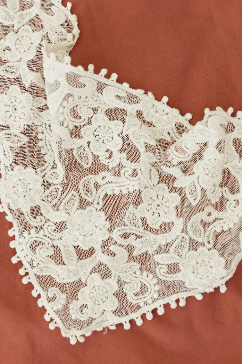 Ali Express Lace Hair Bandana- Cream Discount