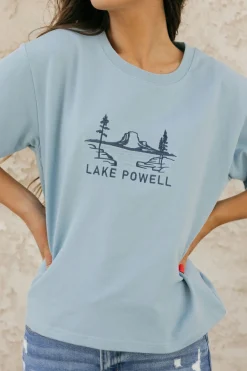 Dongguan Huoyoung Apparel Co Lake Powell Park Tee-Sky Blue Best