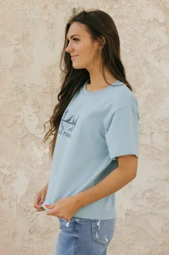 Dongguan Huoyoung Apparel Co Lake Powell Park Tee-Sky Blue Best