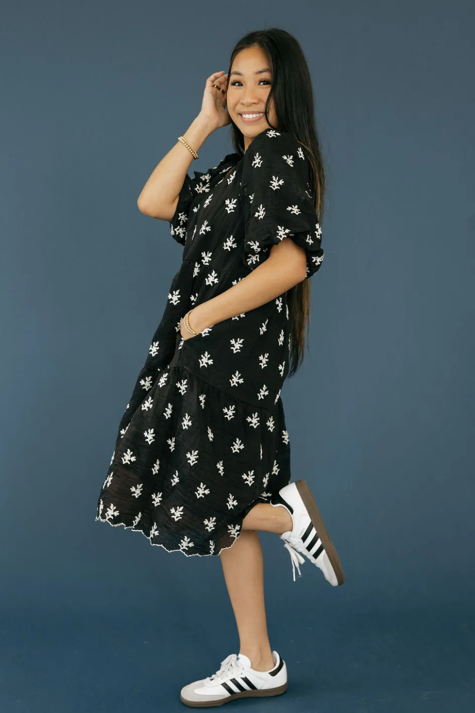 Polagram Lana Dress- Black Outlet