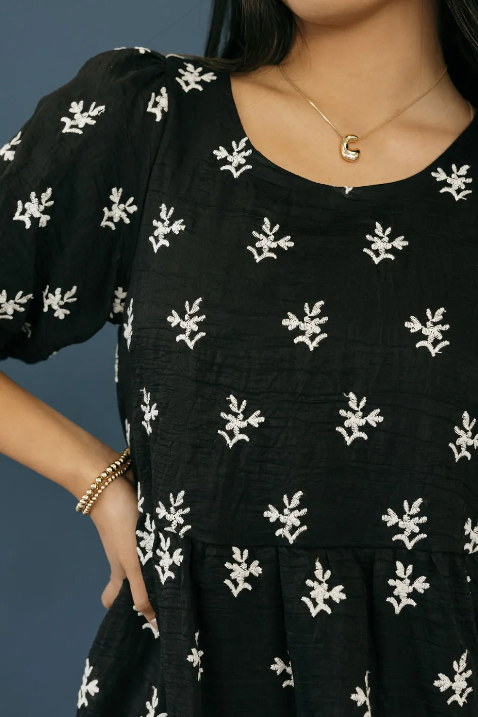 Polagram Lana Dress- Black Outlet