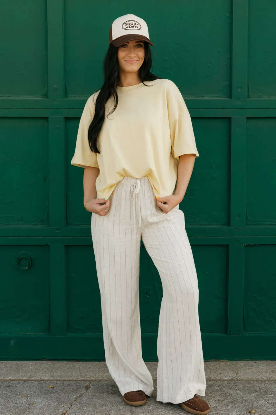 Blu Pepper Landry Pants-Oat Neutral Online