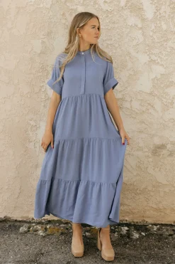 Dongguan Huoyoung Apparel Co Liberty Dress- Blue Online