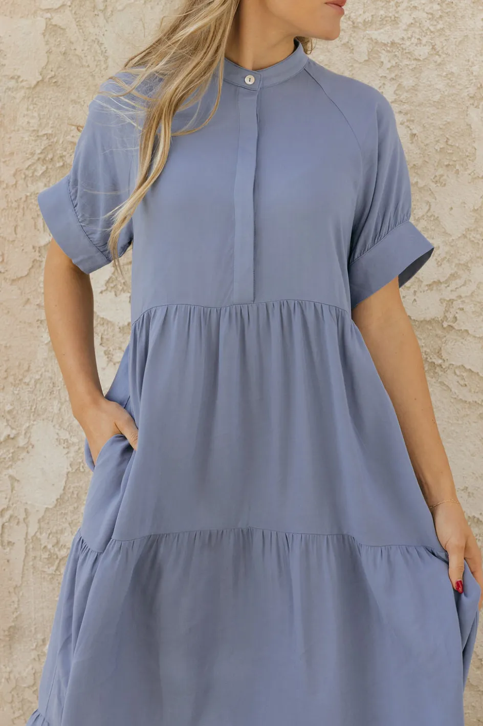 Dongguan Huoyoung Apparel Co Liberty Dress- Blue Online
