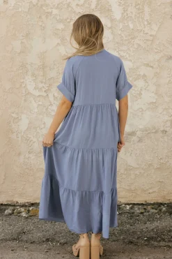 Dongguan Huoyoung Apparel Co Liberty Dress- Blue Online