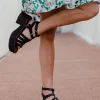 Oasis Society Lindsey Heels-Black Sale