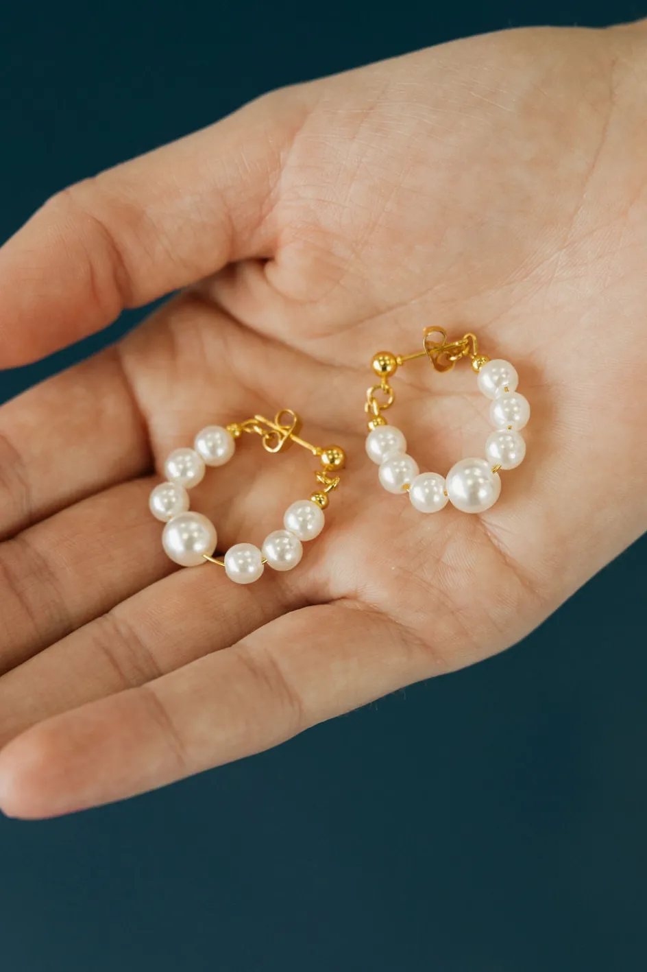 Ali Express Lisette Earrings- Pearl Online