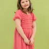 Dongguan Huoyoung Apparel Co Little Girl's Chelsie Dress-Pink Fashion
