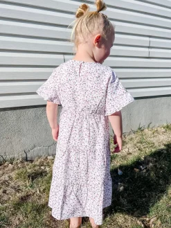 Love Olive Co Little Girl's Let Love Grow Dress-Pink/White Floral Online