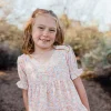 Love Olive Co Little Girl's Linden Dress-Lt. Pink Multi Discount