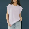 In February Lucy Top-Lavender Purple Clearance