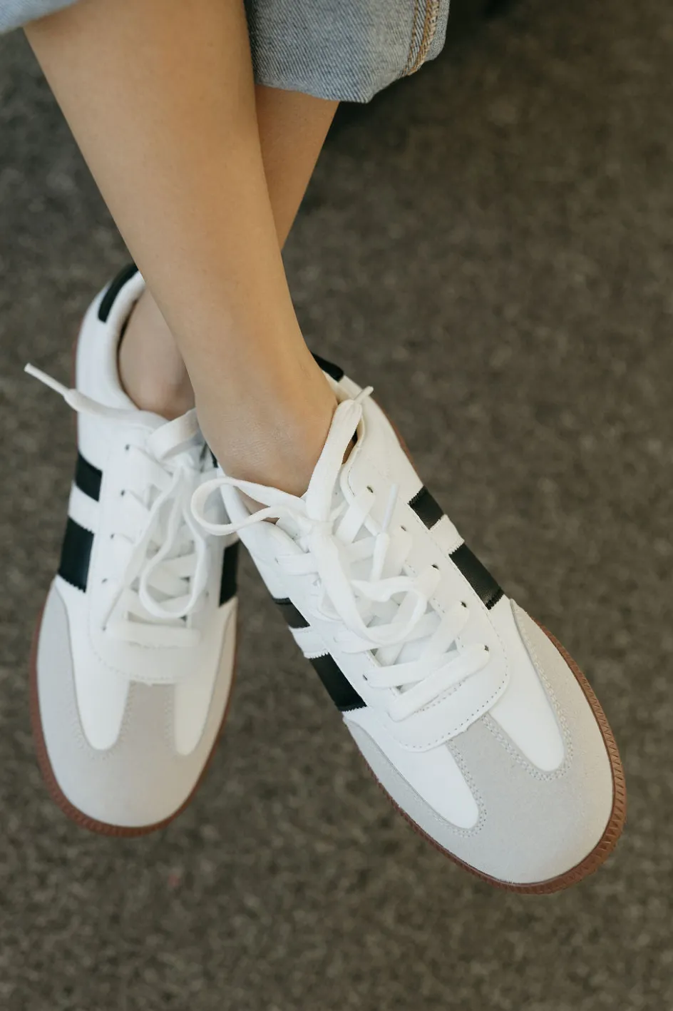 Berness Luella Sneakers-White/Black Best