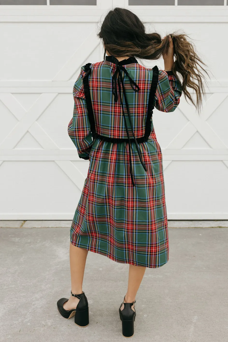 Dongguan Huoyoung Apparel Co Mae Dress-/Red Green New
