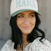 Fashion City Mama Trucker Hat- Sage Best