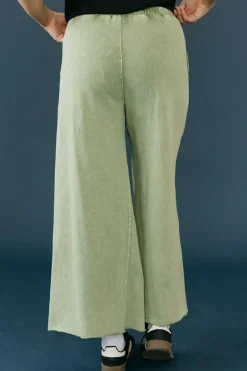 Easel Maren Pants-Juniper Green Clearance